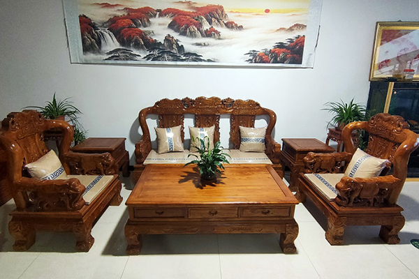宁波优质老榆木实木家具厂家